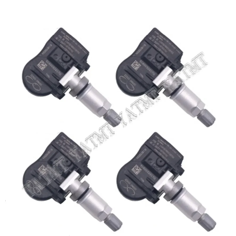 Car 4 PCS Tire Pressure Sensor TPMS 529332M000 For Hyundai Accent/Elantra/Genesis/Santa Fe,For Kia Forte/Optima/Rondo/Sorento