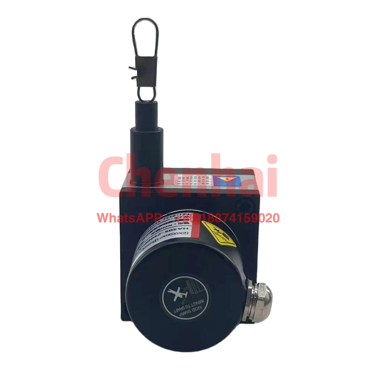 1000mm Range Draw Wire Displacement Sensor Rope Encoder String Pot Potentiometer Type