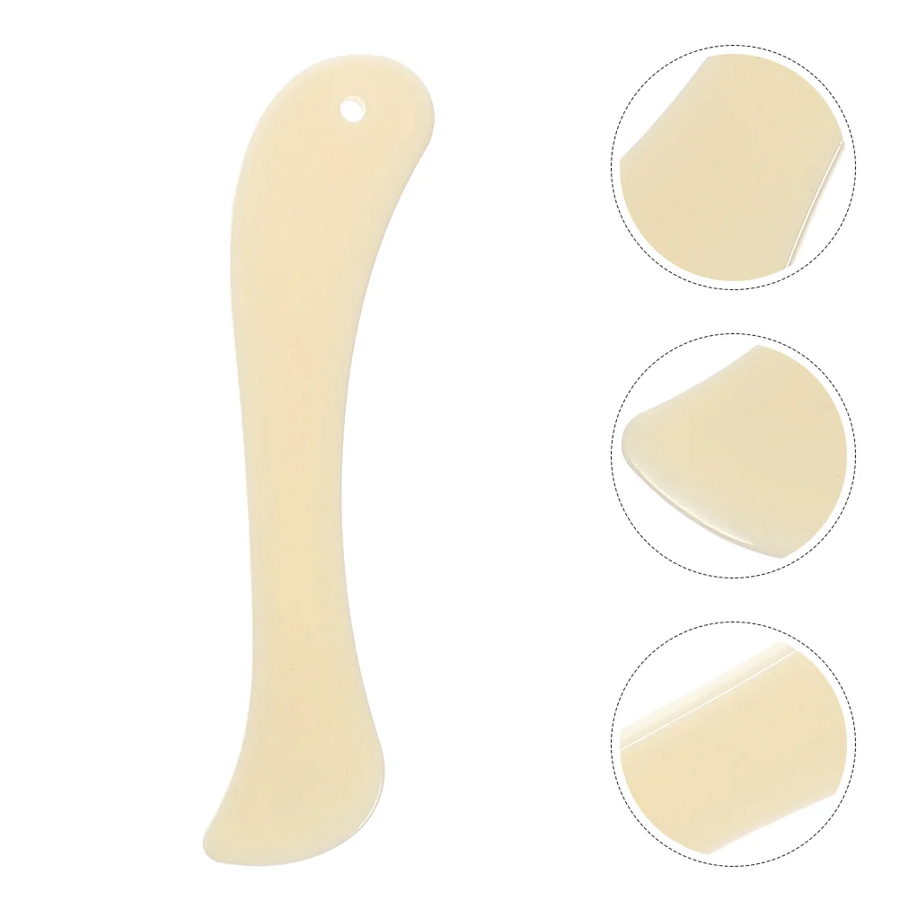 5 Pcs Tool Origami Knife Curved Bone Folder Paper Craft Card for Bookbinding Beige Creaser