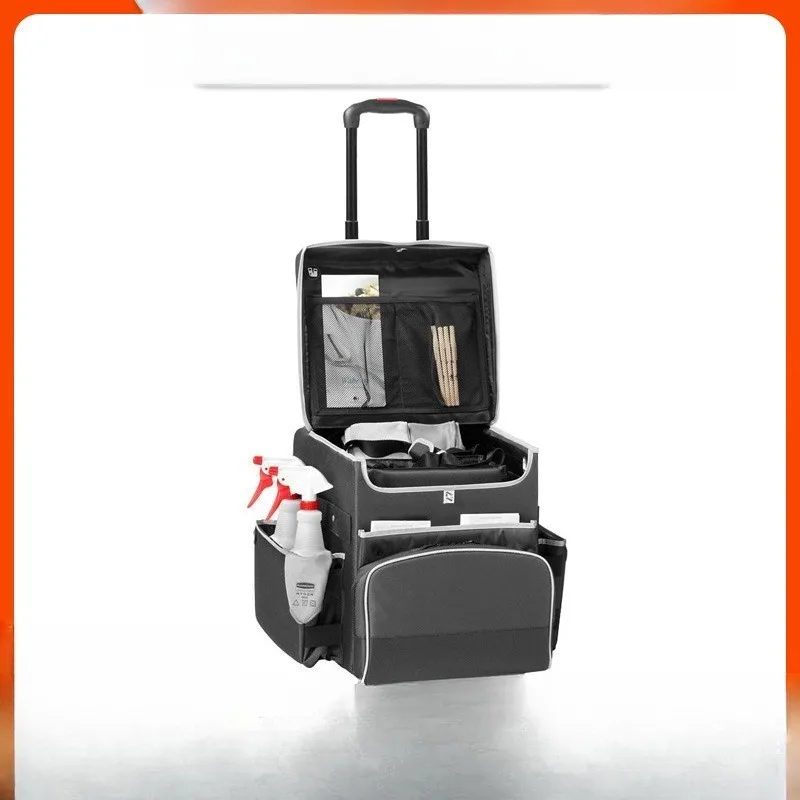 Trolley Cleaning Cart Large Capacity Storage Hotel Rooms Hotel Property Special Cleaning Cart Commercial