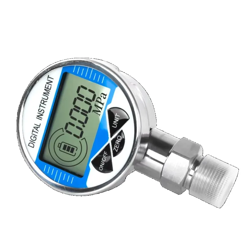 

-0.1~ 100Mpa LCD display hydraulic pressure gauge 60mm dial digital pressure gauge M20 * 1.5 0.5% 100mm dial pressure gauge