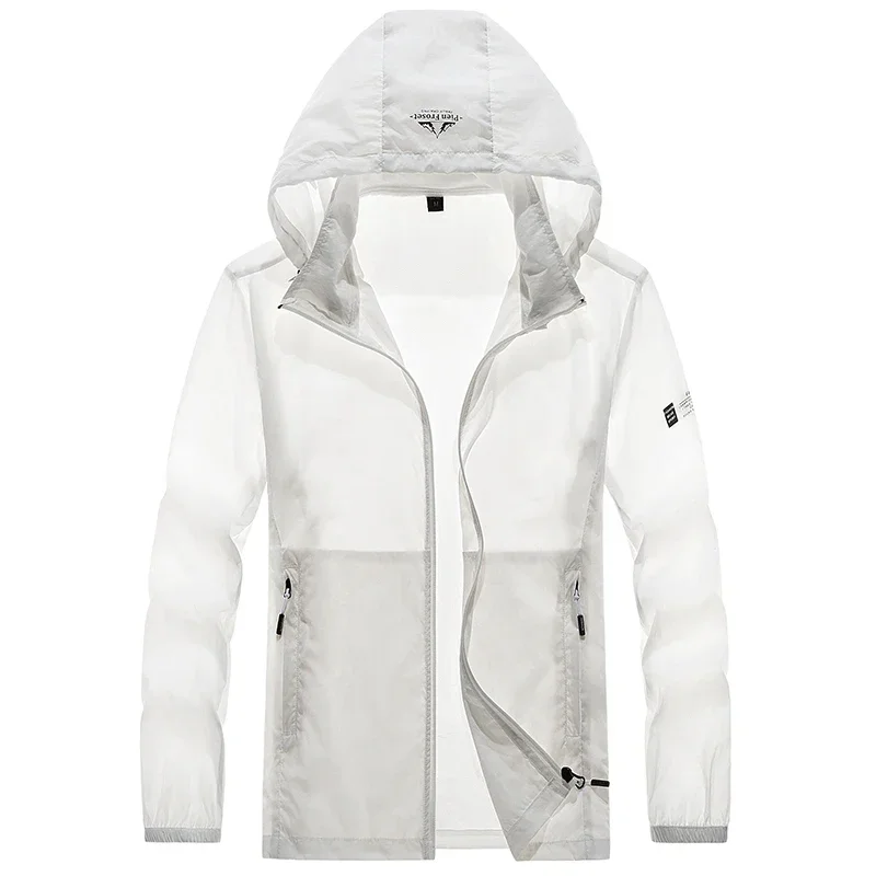 2025 الرجال مقاوم للماء الرجال النساء سترة واقية معطف واق من المطر سترة المطر التنزه تسلق الرجال الملابس الشمس حماية التخييم مقاوم للماء Jac #4