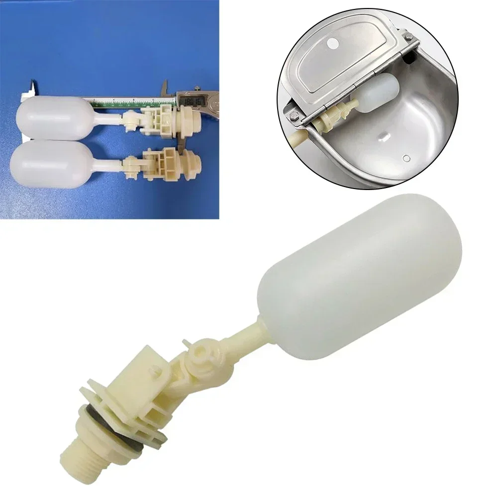 Válvula de bola flotante de agua de plástico, válvula de Control de bola flotante de alimentación de llenado automático para Spa y piscina, nivel de agua de canal de tanque ajustable