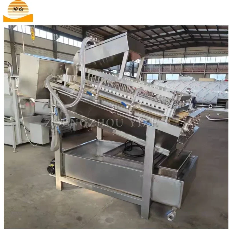 fresh shrimp prawn shell peeling machine automatic prawn peeler sheller penaeus shrimp shelling machine