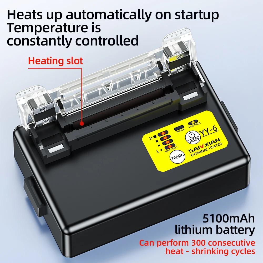 SAIXIAN giuntatrice a fusione in fibra ottica forno di riscaldamento esterno 300core fibra ottica nuda esterna riscaldamento a nucleo singolo corpo in metallo