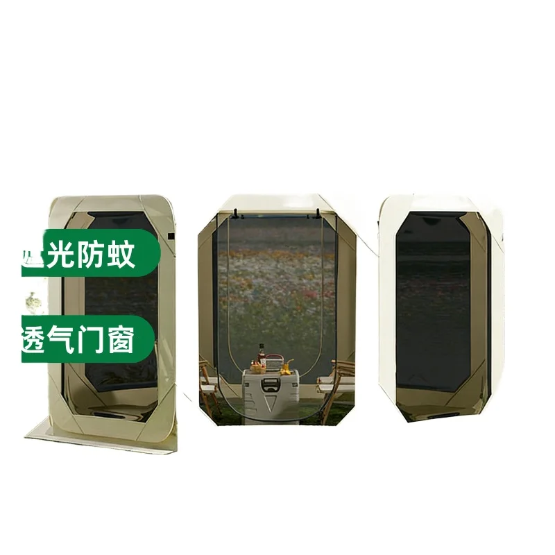 Portable Quick Setup Camping Tent for Outdoor Family Leisure Spring Summer UV Shade Mosquito Proof Tent for Camping Hiking