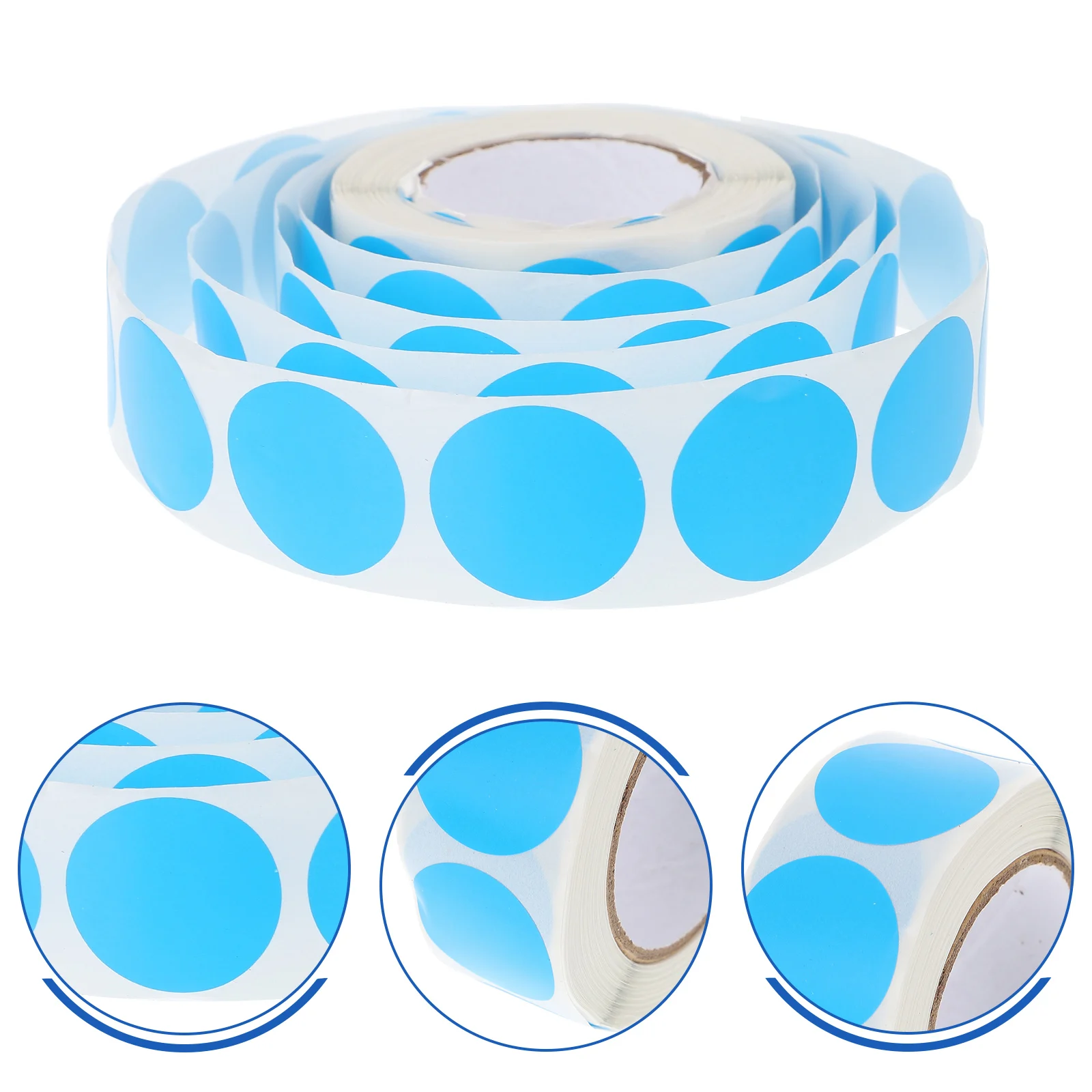 Tag Sticker Label Delivery Stickers Circle Dots Decorations Packing Bag Decals