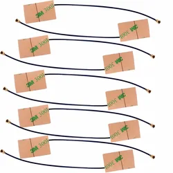 RCmall 10pcs/lot 433Mhz-470Mhz FPC Antenna Omnidirectional 5dbi I-PX Interface for Lora RA-02 Module IOT DIYmall FZ2631B*10