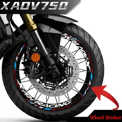 Autocollant de roue de moto pour Honda, accessoires de protection de jante, décalcomanie de pneus, Honda X ADV 750, 150, XADV750, XADV150, XADV 2017, 2021, 2023, 2024