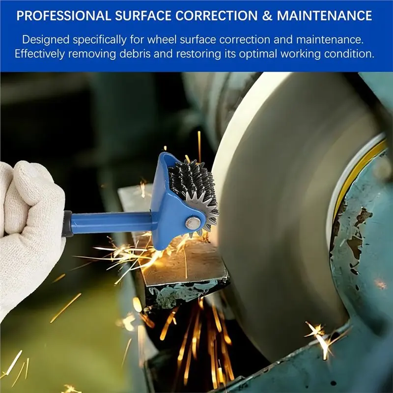 

Высококачественный инструмент для выравнивания и заточки кругов, с лезвиями в форме звезды, для настольного точильного станка, для коррекции, обслуживания, заточки и полировки кругов