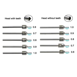 GREATLH Stainless Steel Hair Implanting Punch Needle Hair Transplant Pins for Eyelash Beard Implant