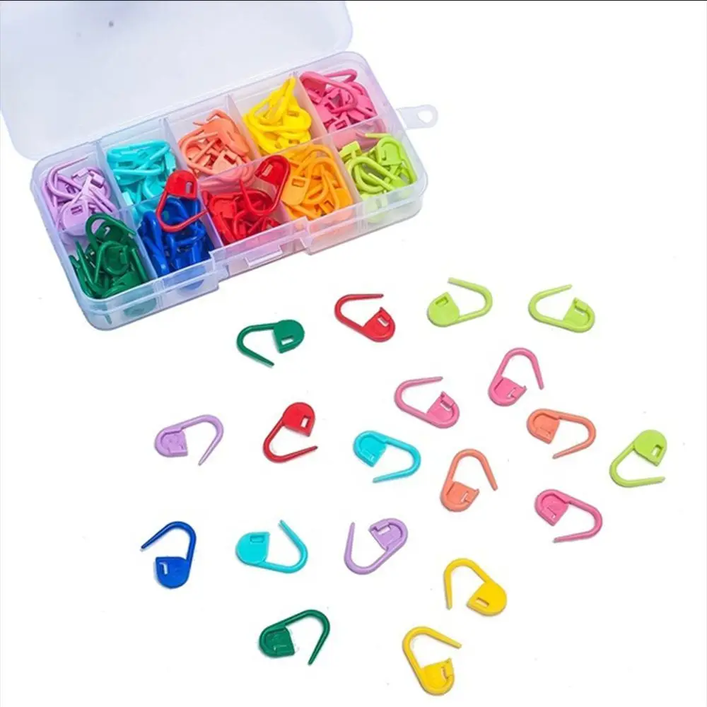 100/120PCS Hot New Markers Craft  Locking Stitch Knitting Accessories Needle Clip Crochet Hook kits Sewing supplies