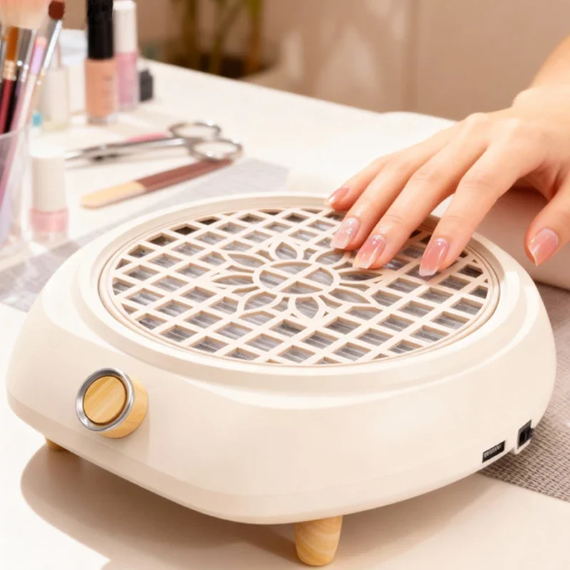 

Professional Nail Vacuum Cleaner Turbo Fan Brushless Low Noise Dust Collector High Power Nail Vacuum Cleaner For Salon Manicure