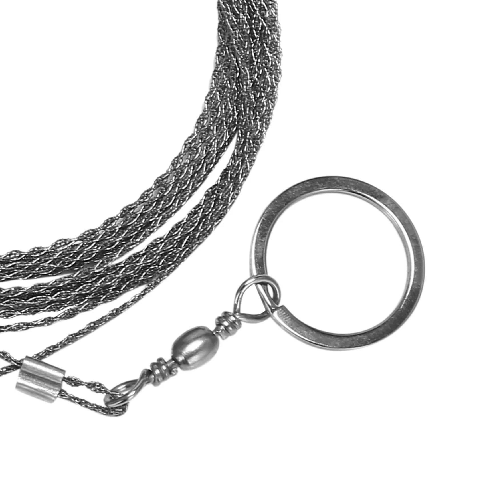 B62B-2X Outdoor Hand-Drawn Rope Saw 304 Stainless Steel Wire Saw Camping Life-Saving Woodworking Super Fine Hand Saw Wire 5M