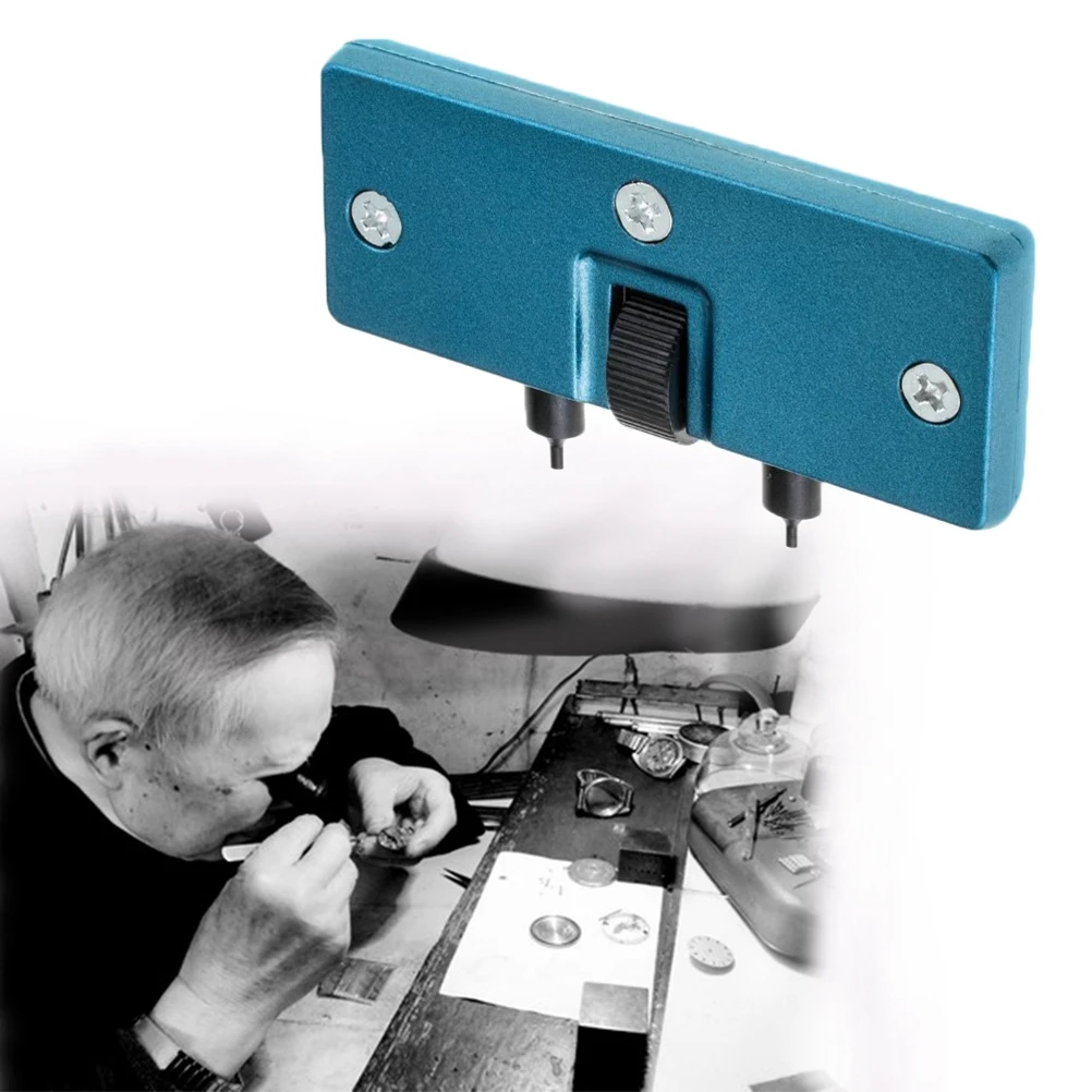 

2 Adjustable Watch Back Case Wrench Remover Tool for Opening Closing Screw Cases Without Marks Easily Fits Various Dimensions