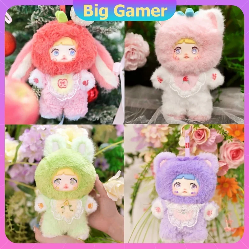 

Nommi V3 красочные куклы с фруктовой тематикой, плюшевая слепая коробка-10 стилей, милый брелок с животными, аксессуарыessoft, плюшевая кукла, украшение для сумки