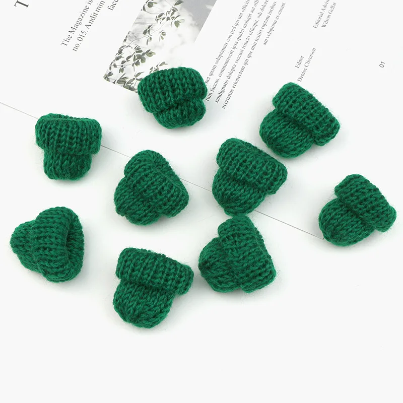 10 Stück Mini Strickmützen Brosche Pins Abzeichen DIY Nähen Bastelmaterialien Bastelbedarf Kinder Kopfbedeckung Puppenkleidung Zubehör – Detail 11