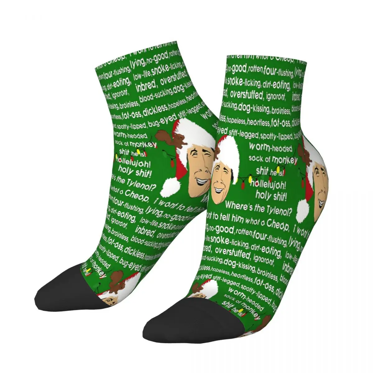 Clark Griswold Rant The Office Michael Scott TV Show Ankle Socks Male Mens Women Autumn Stockings Harajuku