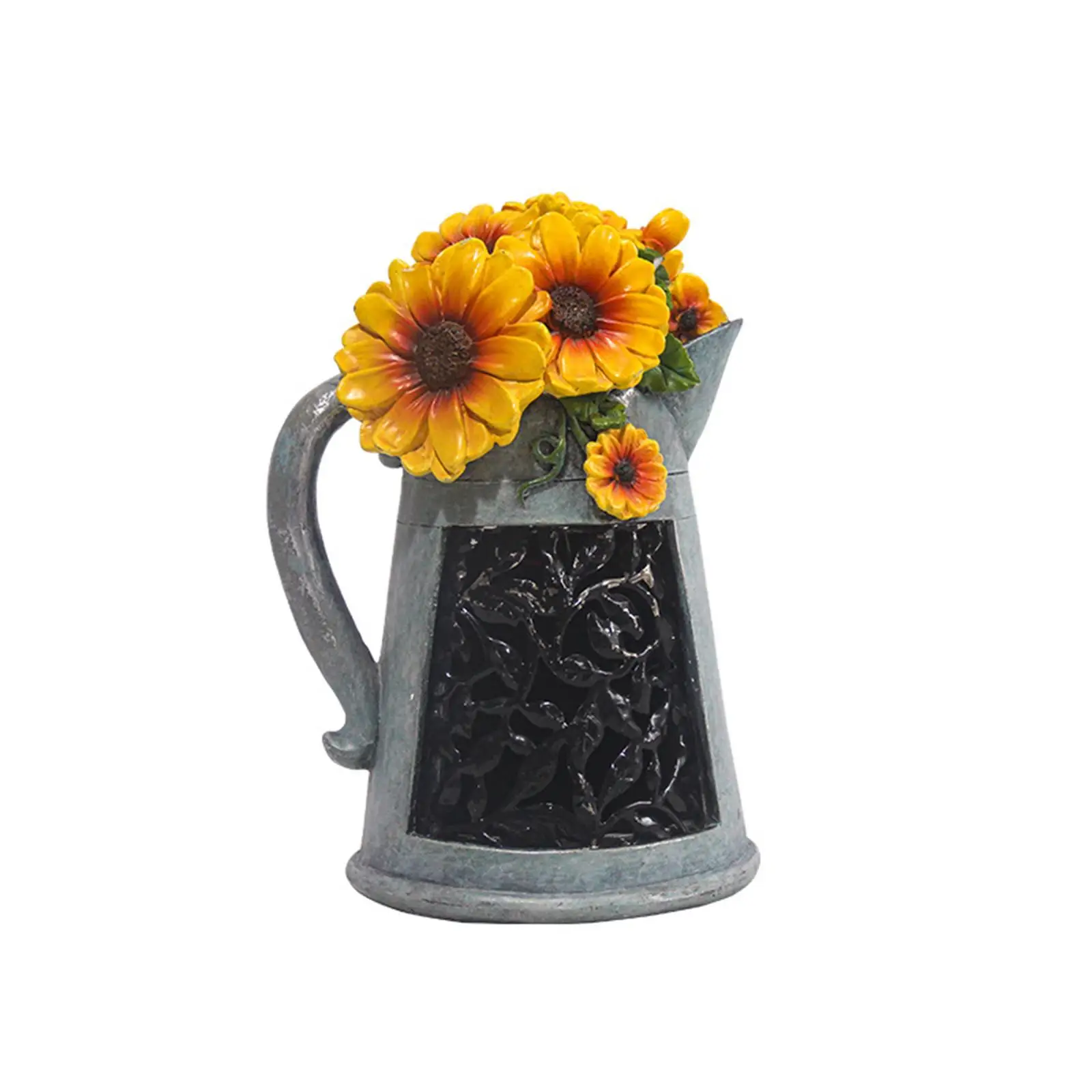 Solar Watering Can Lights Garden Statue Lights Resin Crafts for Yard Decor