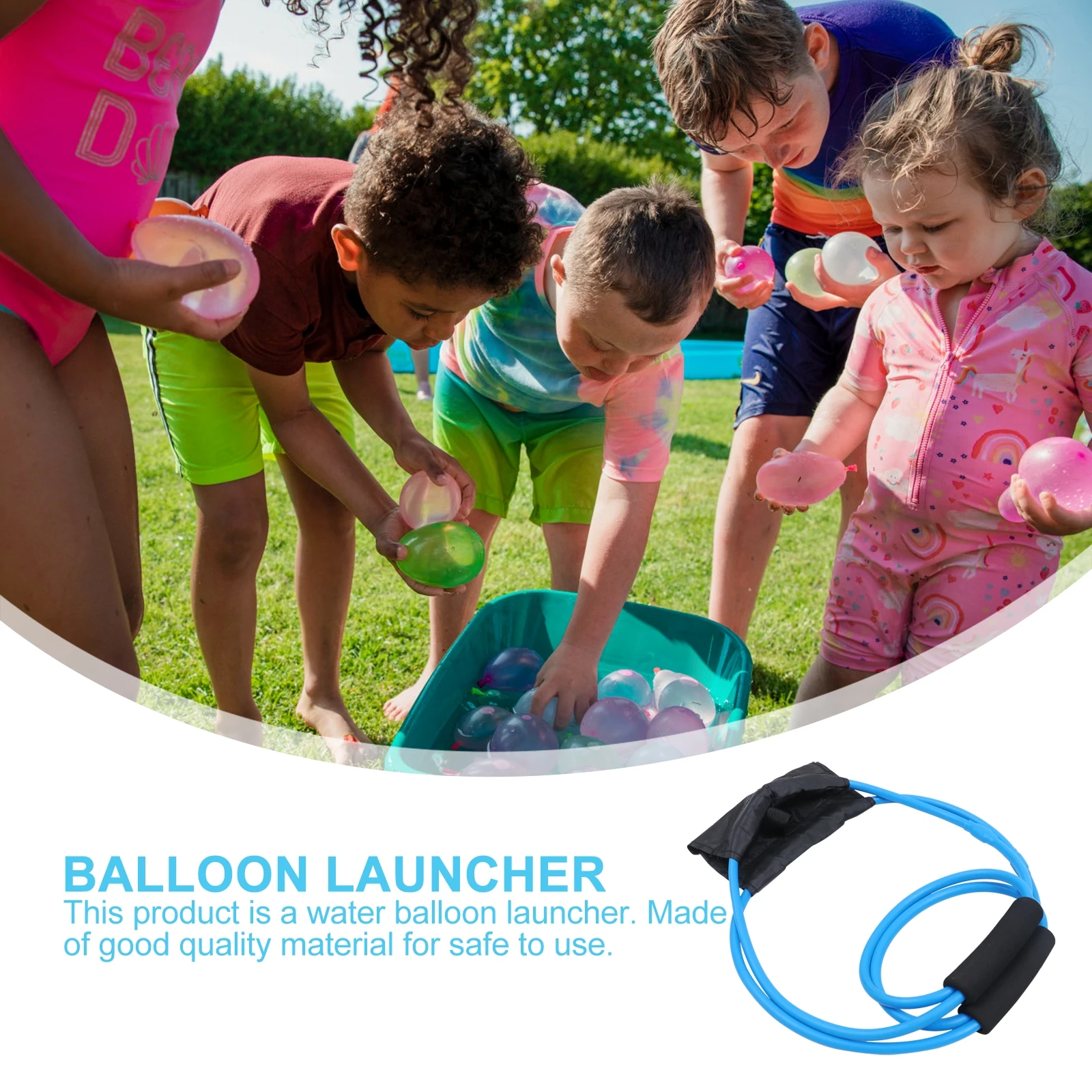 

Launcher Outdoor Game For Kids Adults Summer Water Balloon Tpe Cloth Material Stretchable Water Balloon