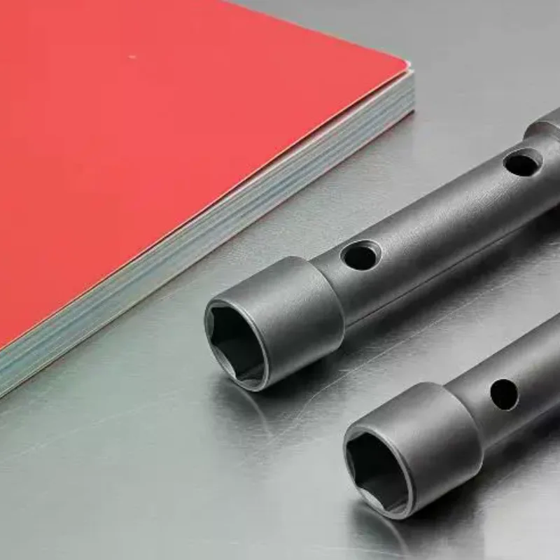 16-18mm Steel Ignition Spark Plug Socket Wrench Double Headed Socket Three Jaw Wrench Car Maintenance And Disassembly Tool