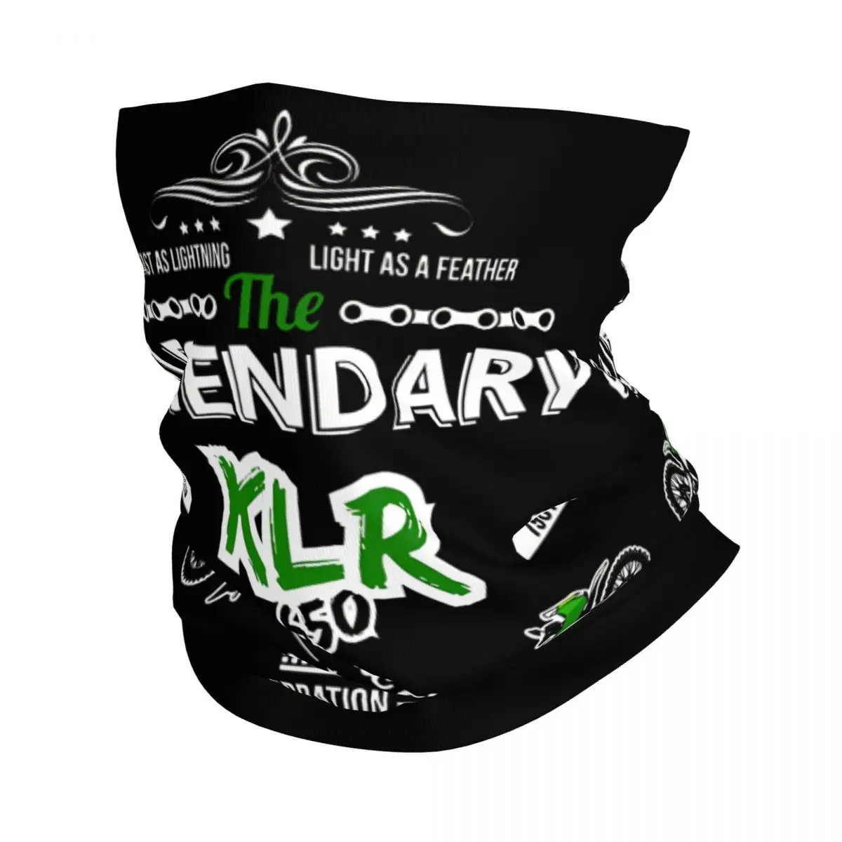 

The Legendary KLR 650 Kawasaki Racing Team Bandana Neck Cover Motocross Face Mask Multi-use Balaclava Cycling Unisex Adult