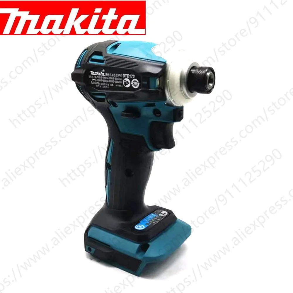 ماكيتا DTD172 اللاسلكي تأثير سائق 18 فولت LXT BL فرش السيارات الكهربائية الحفر الخشب/الترباس/T-وضع 180 N · m قابلة للشحن أدوات كهربائية
