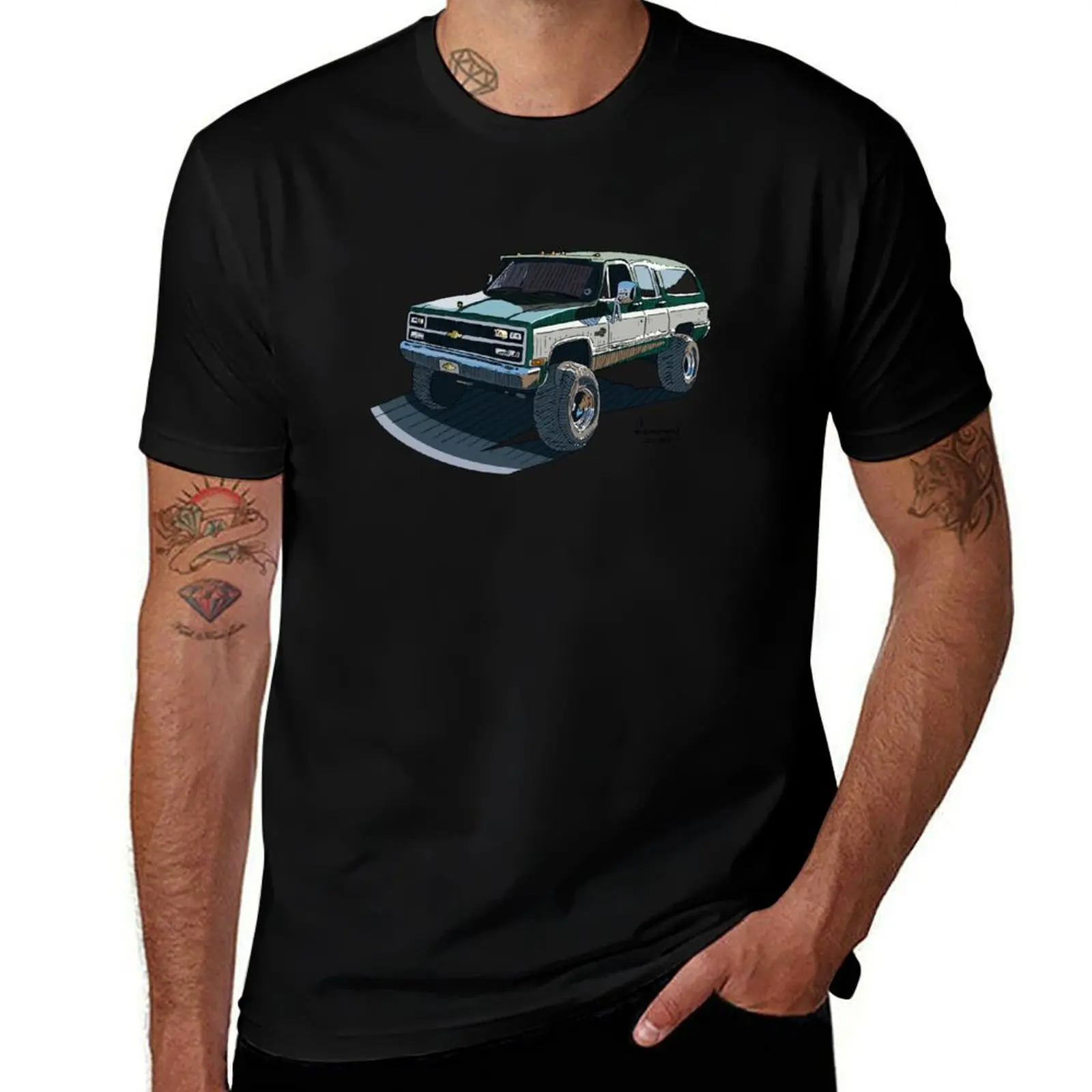 

91 Chevy Suburban T-Shirt cute tops vintage graphic tee t shirts men