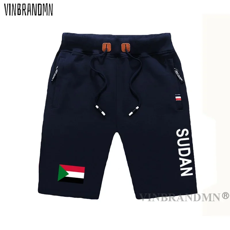 North Sudan Sudanese mens shorts beach man men's board shorts flag workout zipper pocket sweat bodybuilding 2021 new SDN Islam