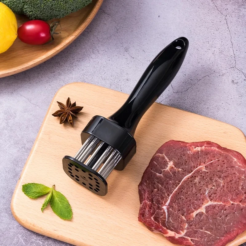 Professional Meat Tenderizer Needle With Stainless Steel Steak Pork Chop Meat Hammer Kitchen Cooking Tool Accessories