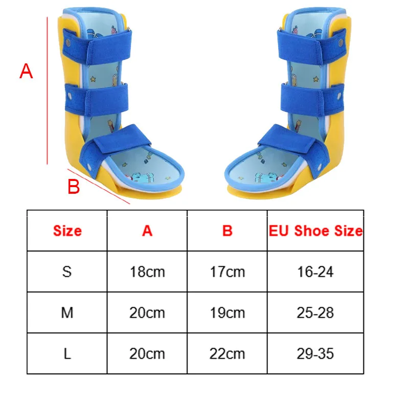 Kids AFO Drop Foot Splint Baby Ankle Foot Brace Night Splint