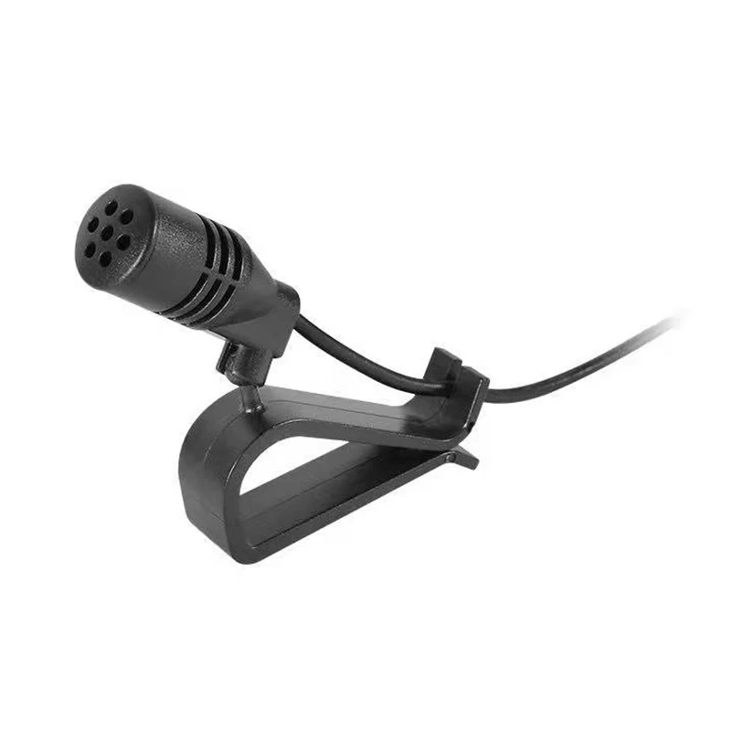 Microphone externe filaire mono mini 3,5 mm pour PC, autoradio, DVD, mini microphone professionnel pour voiture