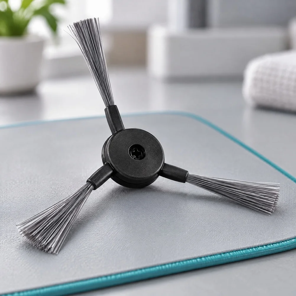 10pcs Side Brushes For MOVA For E50 Pro Ultra Robot Vacuum Flexible Bristle Structure Stable For Contact Floor Surfaces Tough