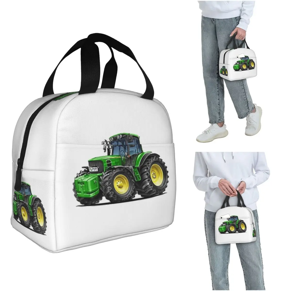 

Термосумка для обедов Tractor Insulated Lunch Bag для женщин и детей, портативная сумка-холодильник для еды