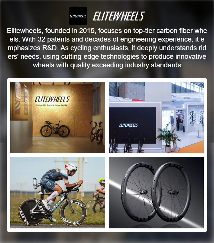 ELITEWHEELS Carbon Wheels ENT 2.0 Disc Brake 700c Carbon Rim