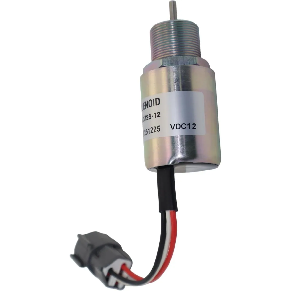 12V Fuel ShutOff Solenoid Valve SA-3725-12 30A87-20404 30A87-10044 For Mitsubishi K4N-D61KG S3L2 MAHINDRA Max28