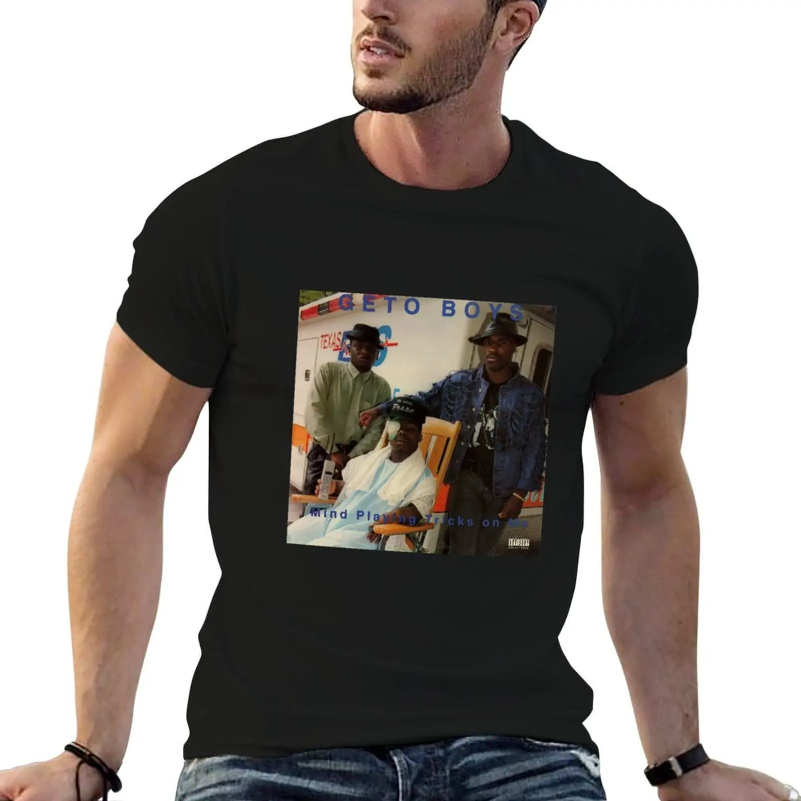 Geto Boys - Mind Playing tricks on me T-Shirt man t shirts for men casual man t shirt heavy cotton T-Shirt