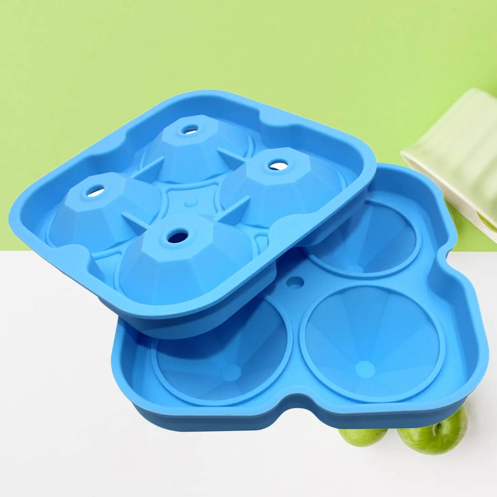 

4 Cavity Cube Mold Soap Molds Candy Recyclable 3D Maker Non-stick