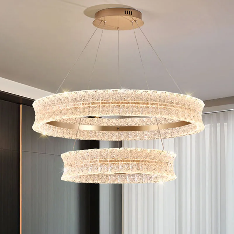 Light luxury high sense living room pendant light Italian dining room light modern minimalist bedroom study lighting fixtures