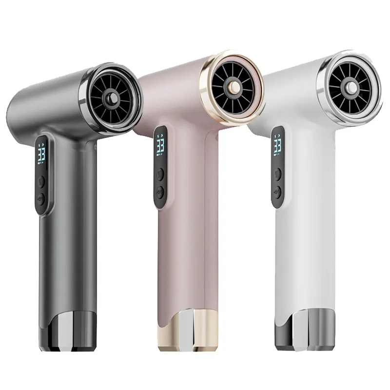 Portable USB Rechargeable Wireless Hair Dryer High Speed Strong Wind for Student Dormitory Use Electric Hair Dryer