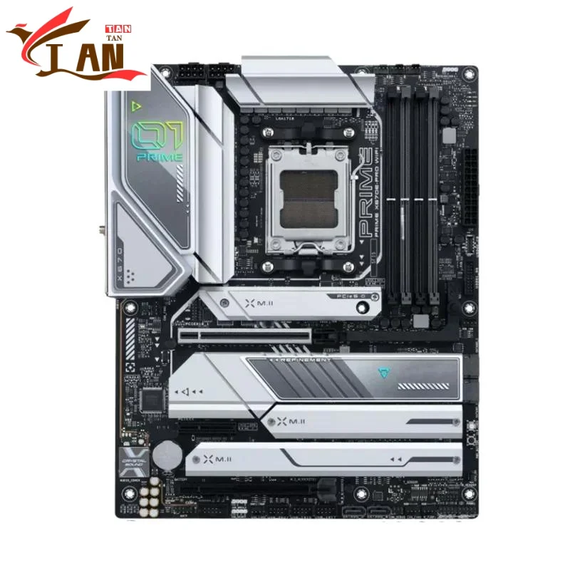 

For PRIME X670E-PRO WIFI Motherboard 192GB HDMI PCI-E5.0 M.2 Socket AM5 DDR5 ATX X670 Mainboard 100% Tested Fully Work TAN