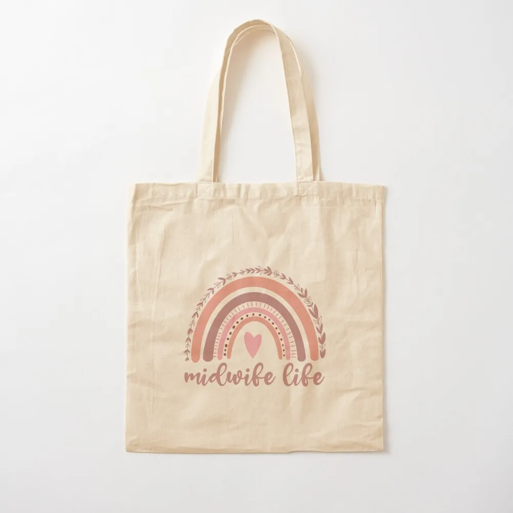 Aesthetic Midwife Life Bohemian Style Design Apprentice Midwife Student Midwife Assistant Midwife| Gift For / Doula Tote Bag