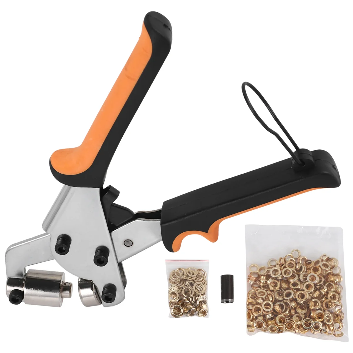 

EyeletPliers for TarpaulinsEyeletPliers Set with 300Eyelets (Diameter 10 Mm)EyeletPliers 10 Mm for LeatherFabrics