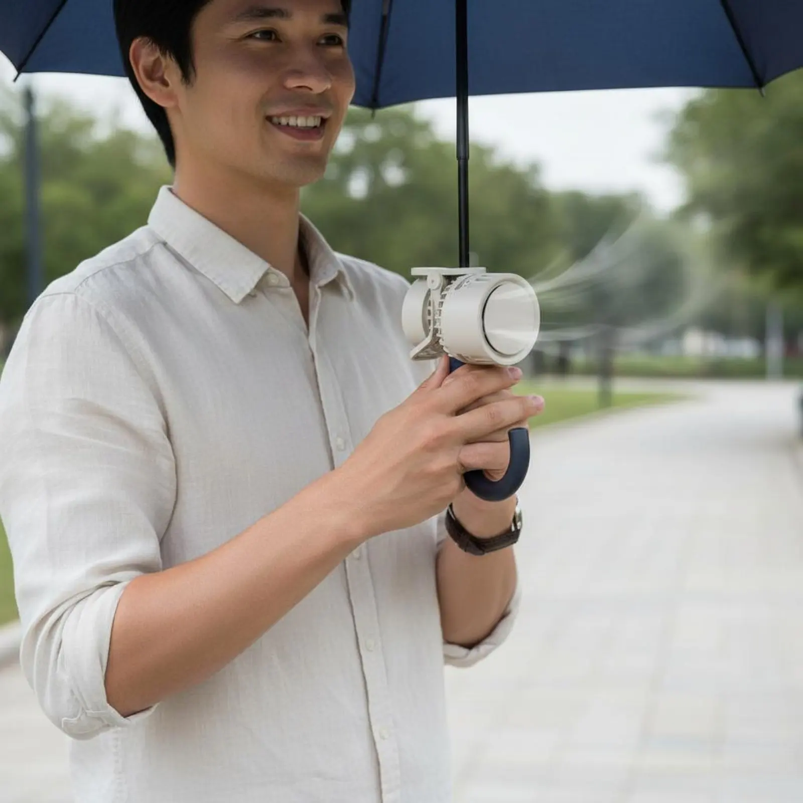 

Wearable Neck Fan Powerful High-Velocity Wind Flow Attach on Waist Fan Hands-Unrestricted Physique Chiller Quiet Motorized