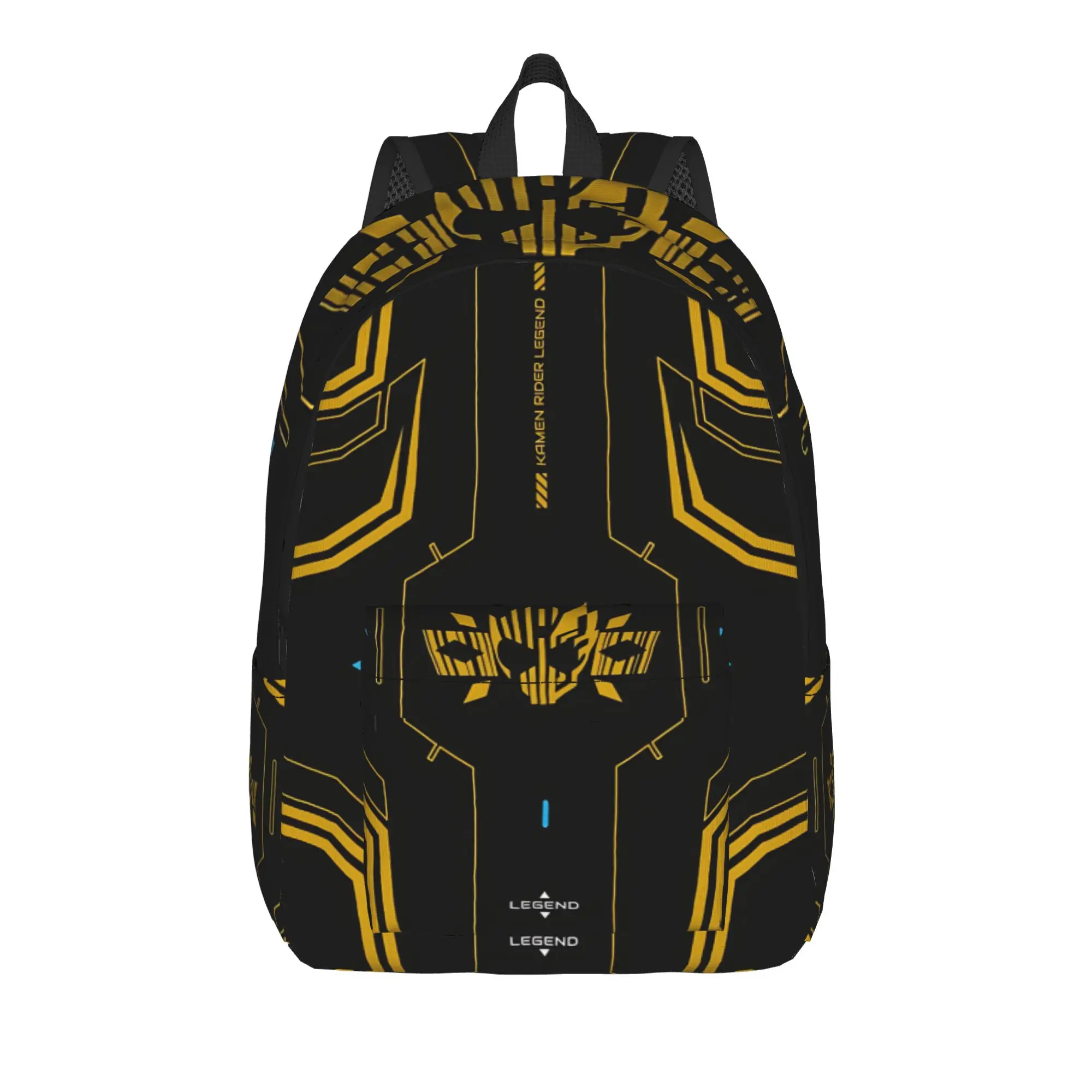 Fashion Kamen Rider Backpack  Mochilas Classic Outdoor Zipper Closure Rucksack