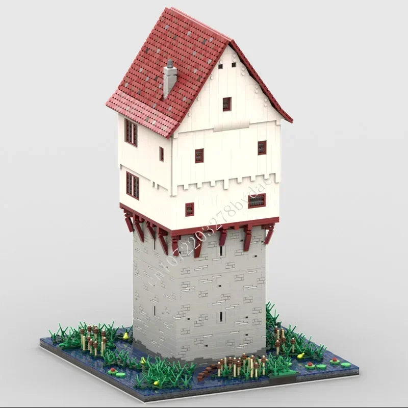 10737PCS MOC Medieval Castle Custom Puzzle Model Tower House Technical DIY Assembly Set Toy For Child Holiday Birthday Toy Gifts