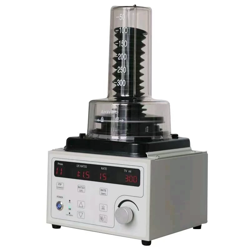 Veterinary Anesthesia Ventilator Machine High Flow Oxygen Therapy Equipment Vet Fan for Animal Hospital Clinic