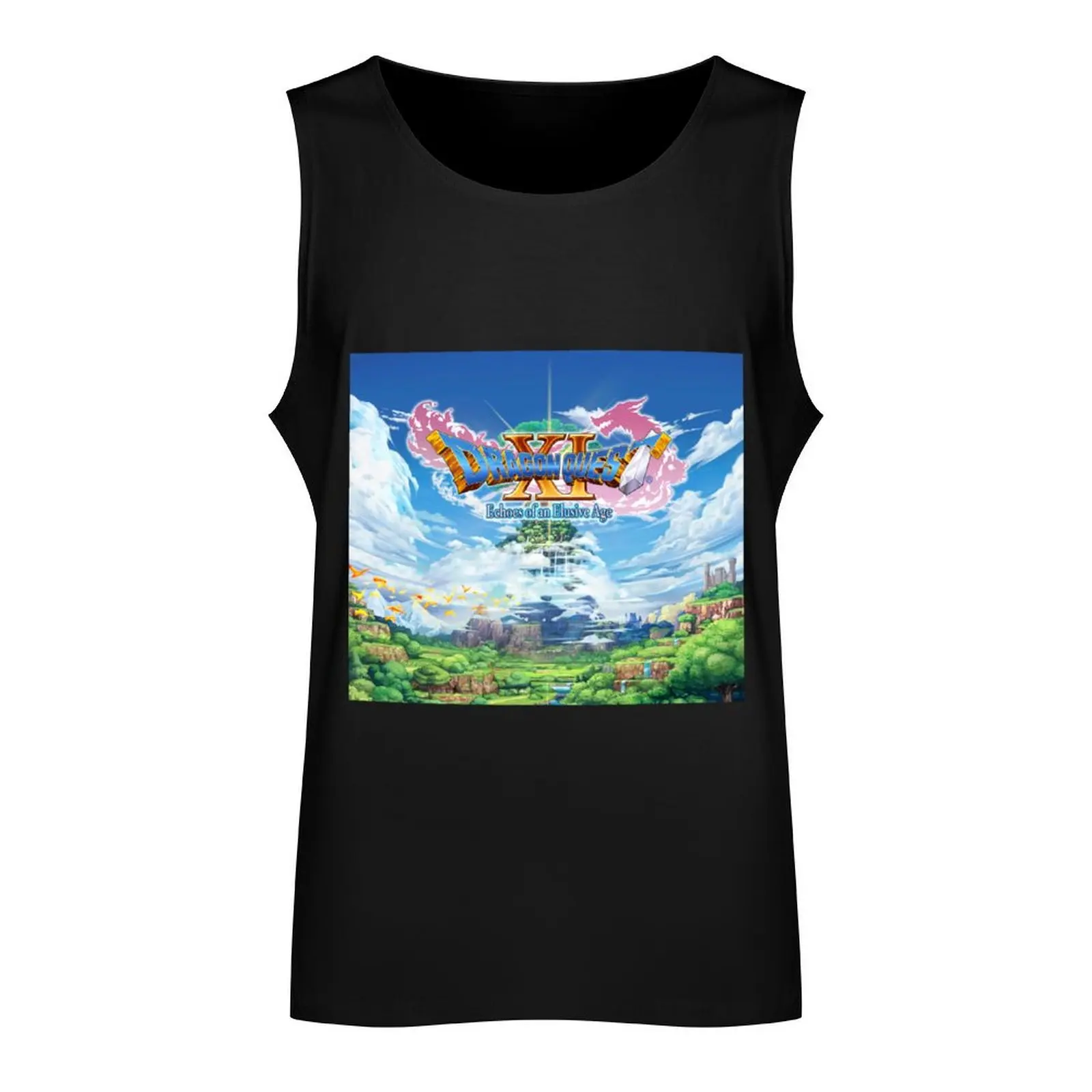 Dragon Quest XI Echoes of an Elusive Age Tank Top Men's clothing gym clothes for man Short sleeve sleeveless t-shirts for men