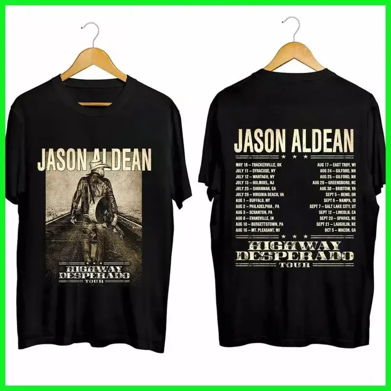 Jason Aldean Highway Desperado Tour 2024 T Shirt