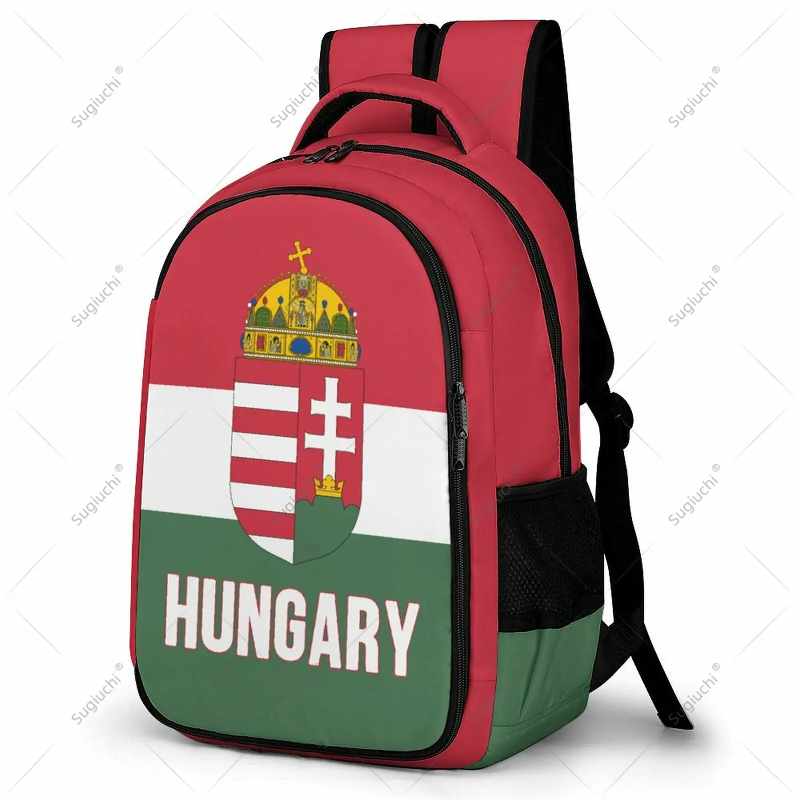

Backpack Hungary Font Student Schoolbag Smart Business Travel Leisure Backpack Laptop Back Pack Office Work Bag